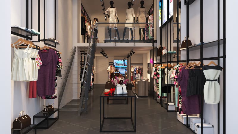 bảng giá thi công shop thời trang - 2